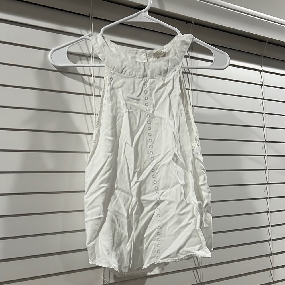 Elegant White Tank Top